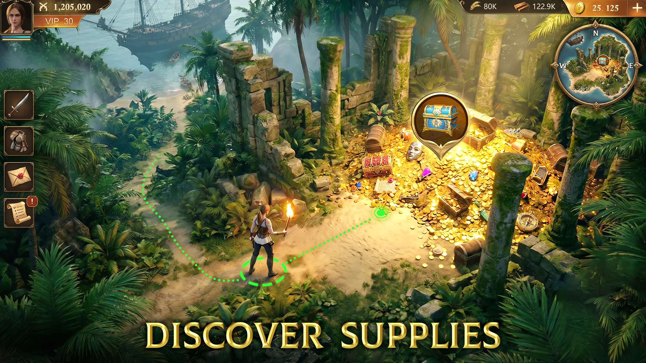 Guns of Glory: Lost Island screenshot